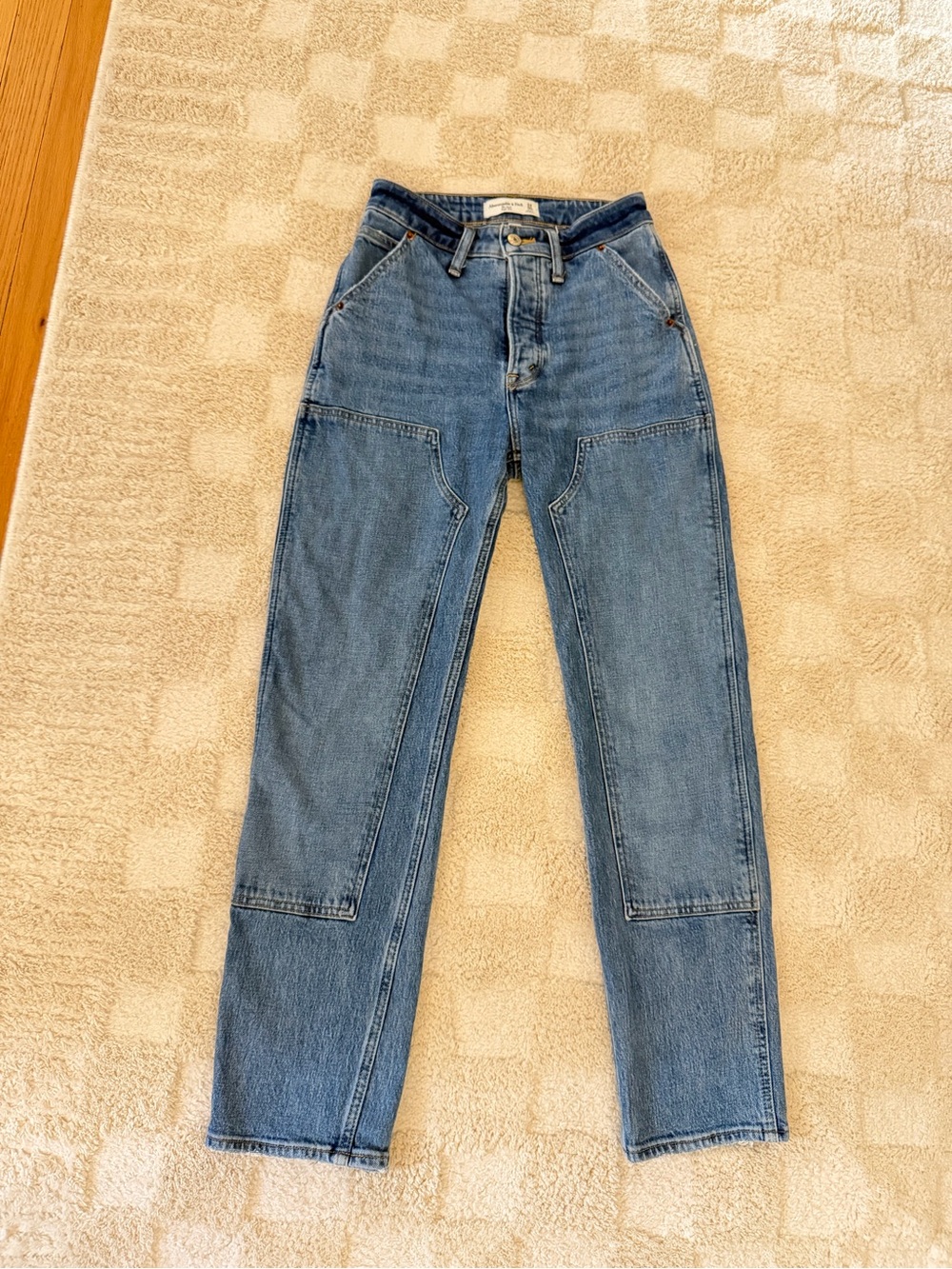 Abercrombie The Carpenter High Rise Dad Jeans